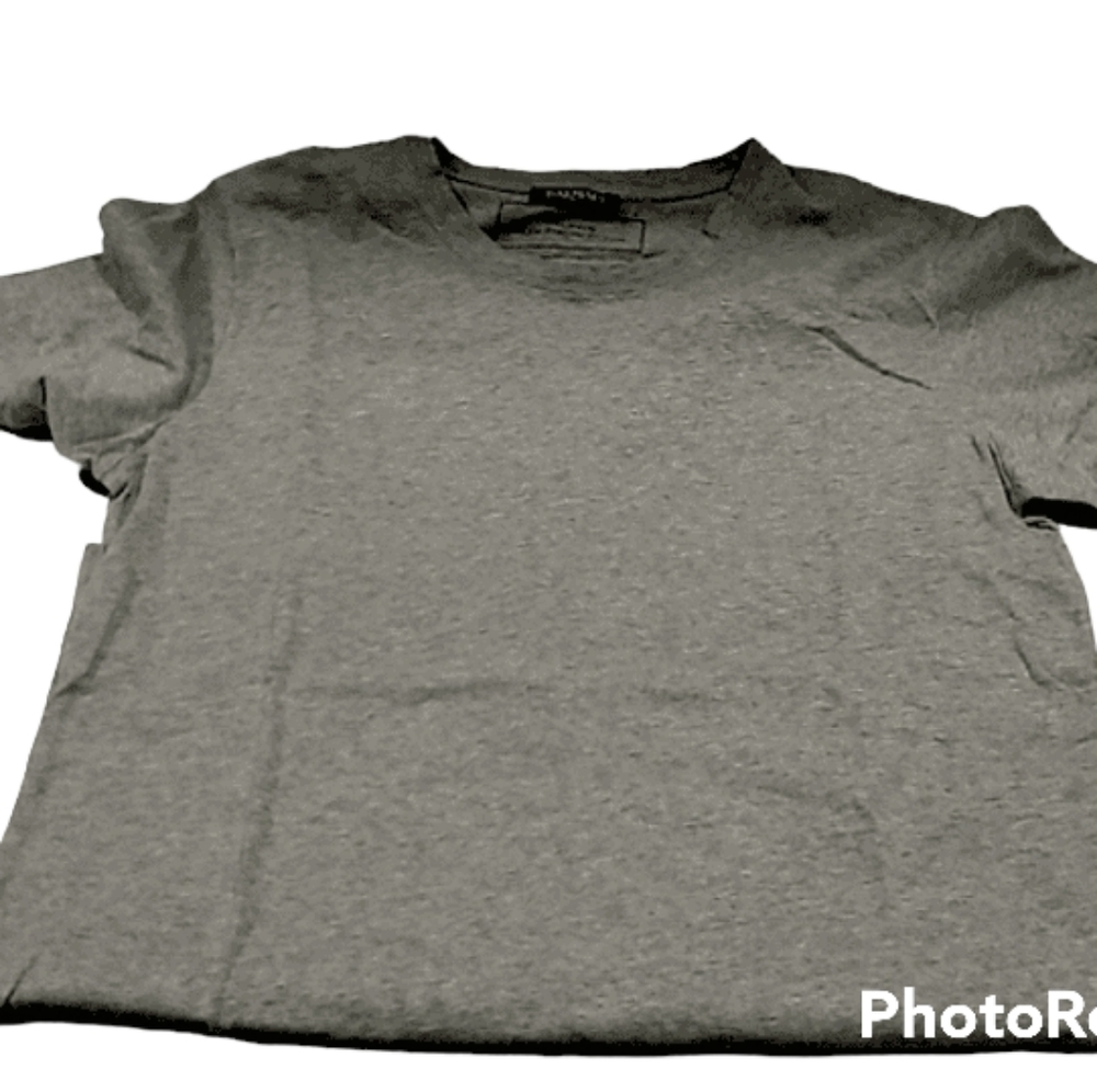 NWOT Balmain Paris Heathered Gray Tee T Shirt sz M